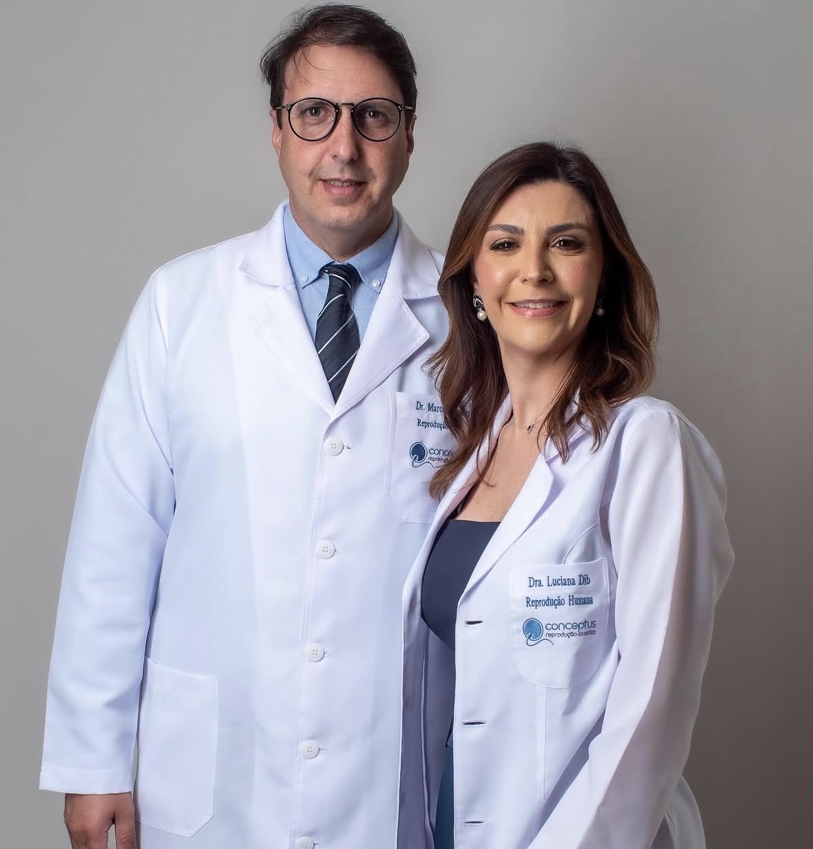 Dr. Marcelo Gondim e Dra. Luciana Dib, especialistas em Reprodução Humana